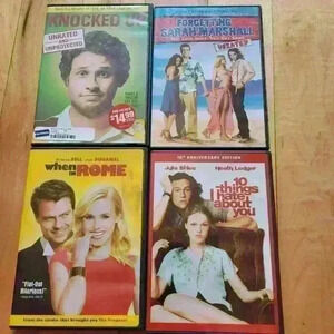 4- Romantic Comedy Movies / DVDs